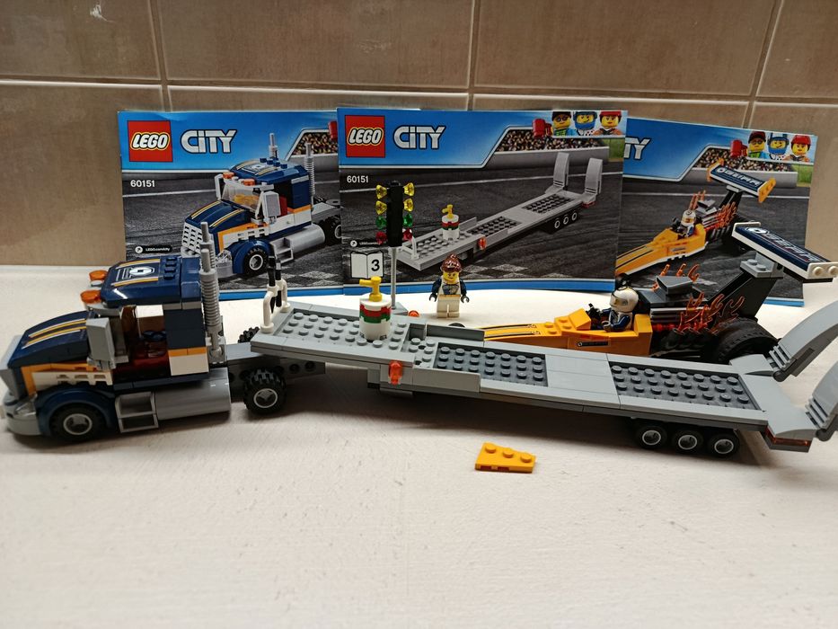 Lego city 60151 Ciężarówka i wyścigówka
