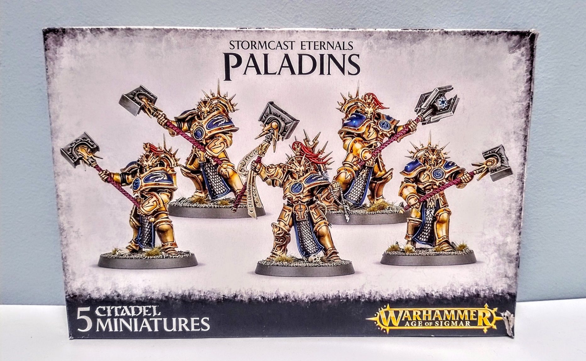 NOWY zesta figurki Warhammer Age of Sigmar Stormcast Eternals Paladins