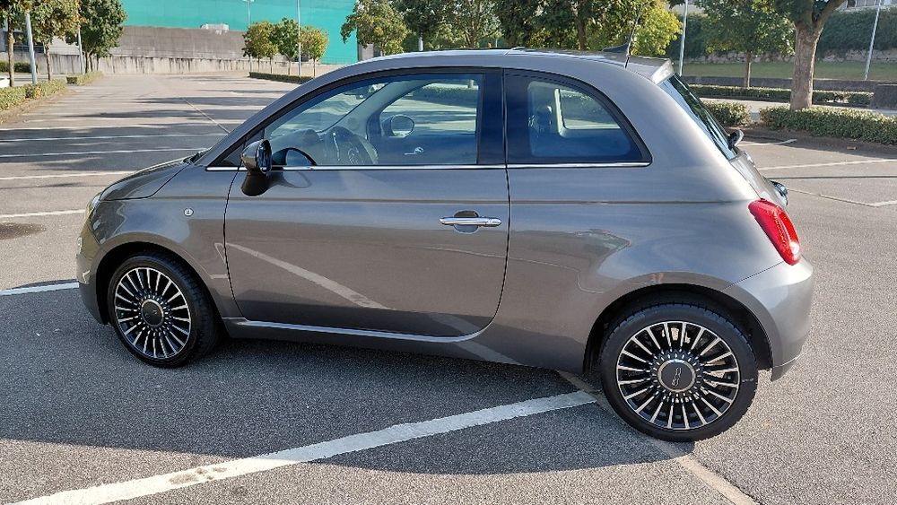 Fiat 500 1.2Lounge Automatico Pouco km irrepreensível