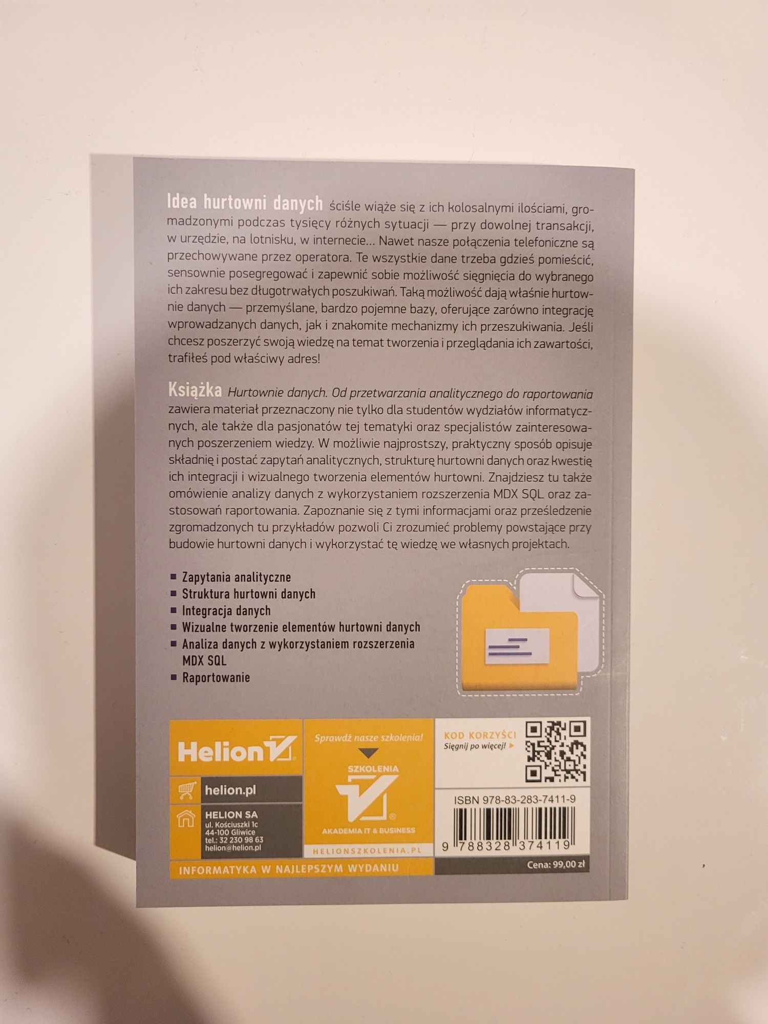 Hurtownie danych Adam Pelikant Helion Od przetwarzania analitycznego