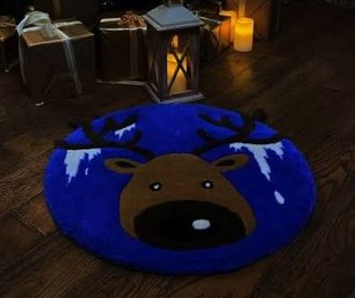 Новогодние тафтинговые коврики