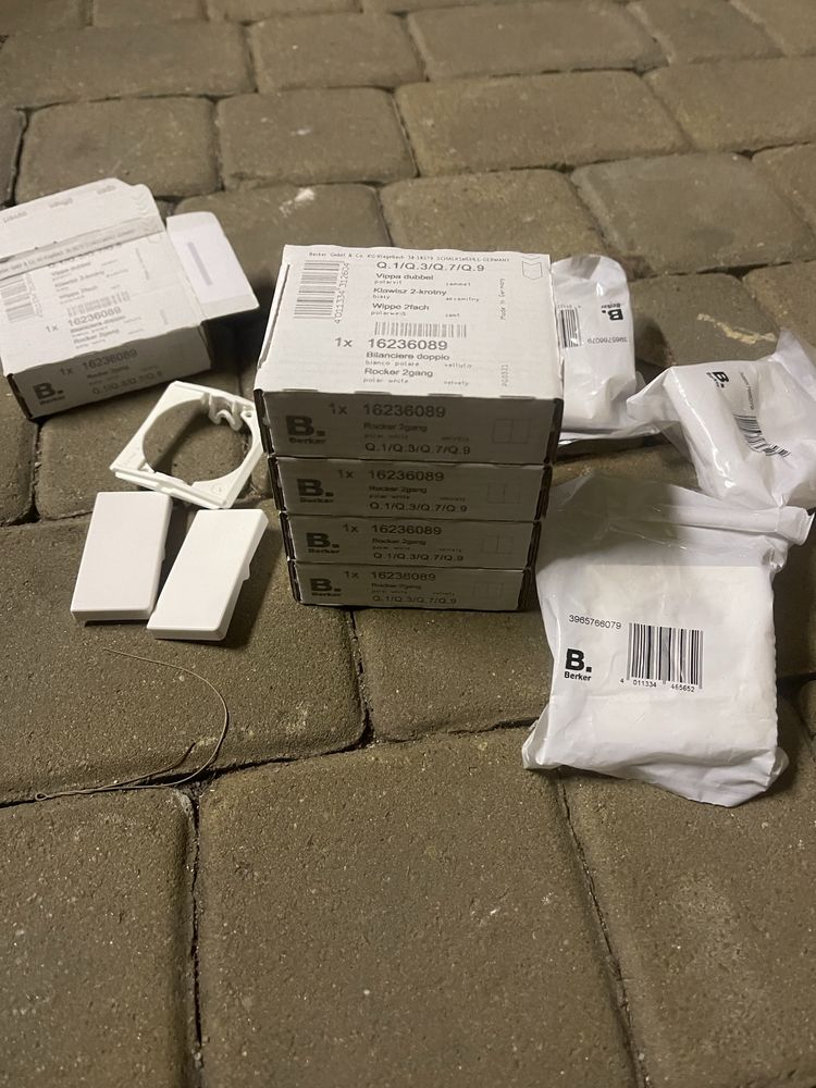 Klawisze pojedyncze podwujne  berker