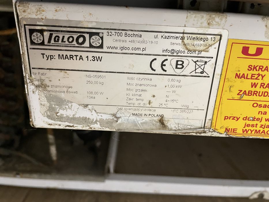Lada chlodnicza igloo