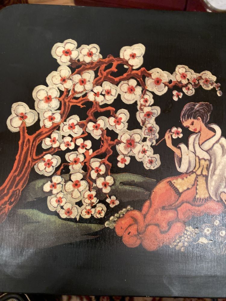 Zestaw chińskich pojemników Magnolia