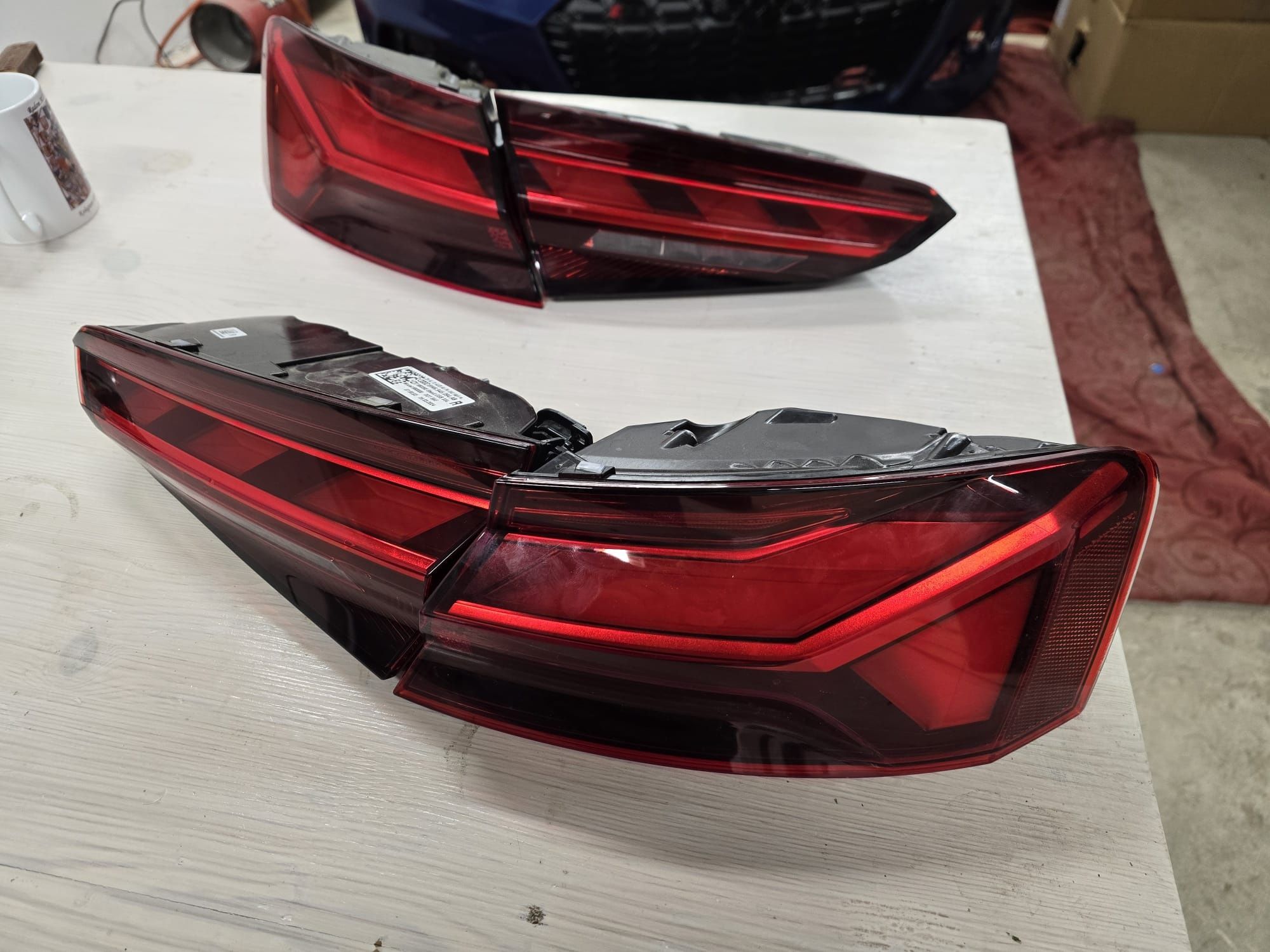 Lampy przód i tył Audi RS5 2024 USA