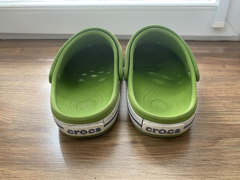 Crocs crocsy zielone rozm. J2 33/34