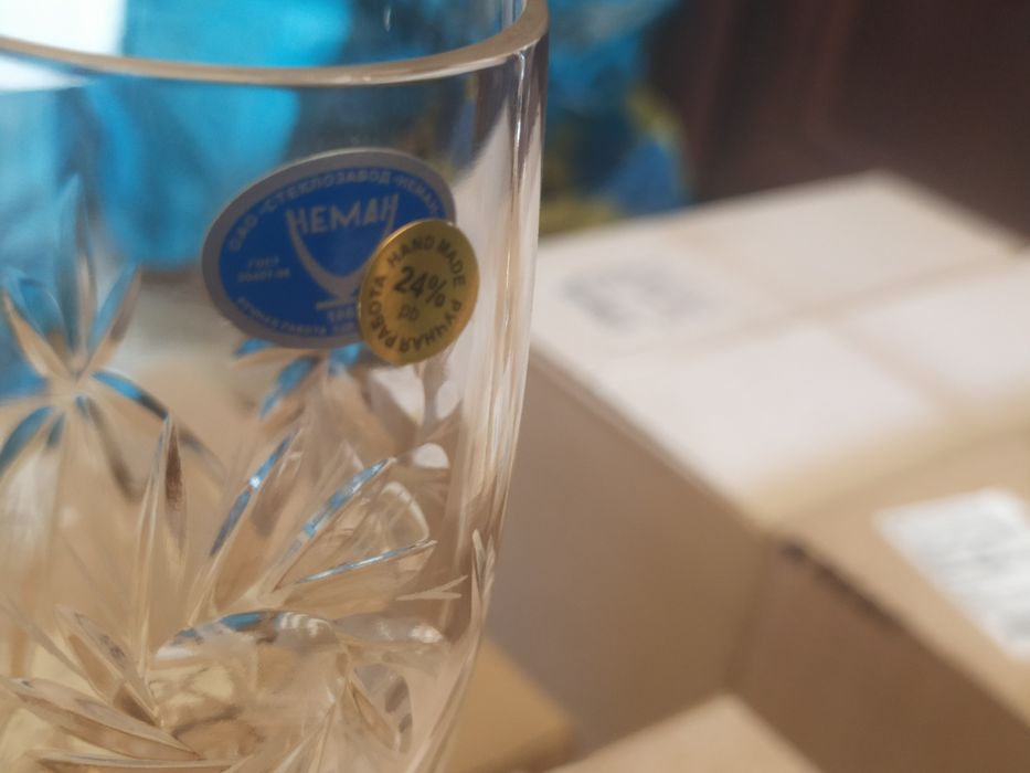 Хрустальные фужеры Неман