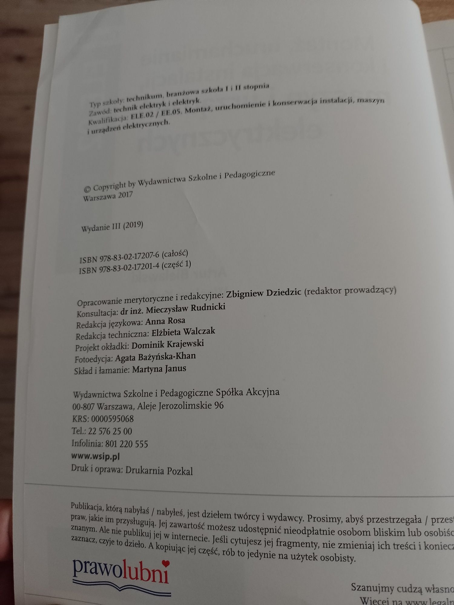 Eksploatacja maszyn i urządzeń Technikum