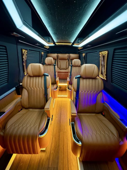 Переобладнання мікроавтобусів, обшивка бусів, перетяжка салонів