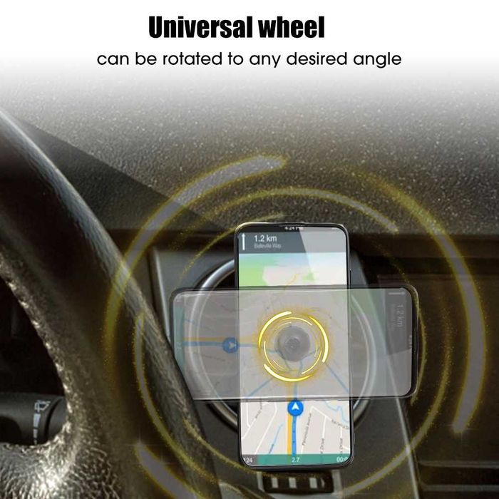 Suporte de Telemóvel para o Carro (ENCAIXE NA VENTILAÇÃO)