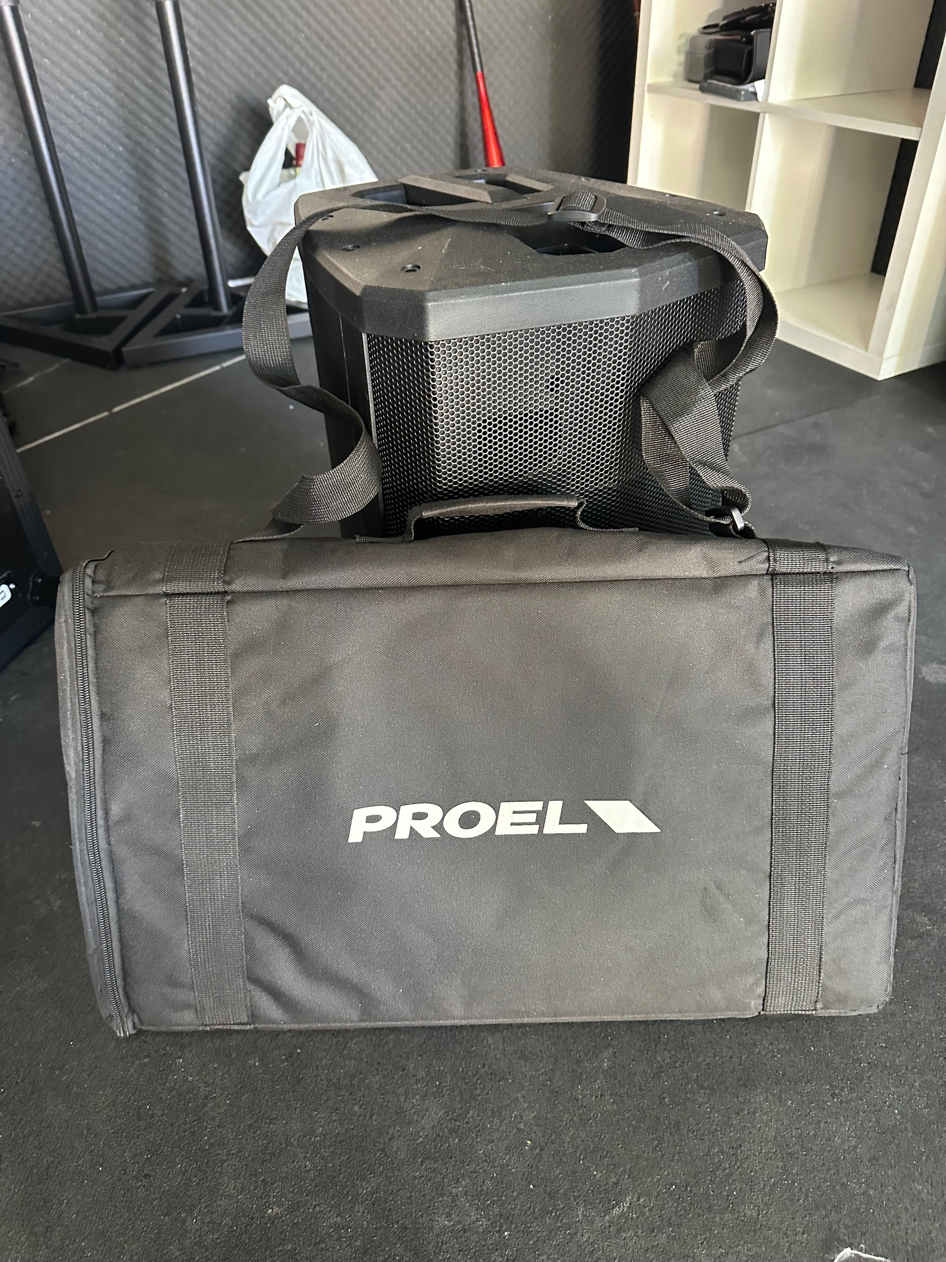Proel SESSION1FREE Sistema PA a Bateria até 10h BT/SD/USB