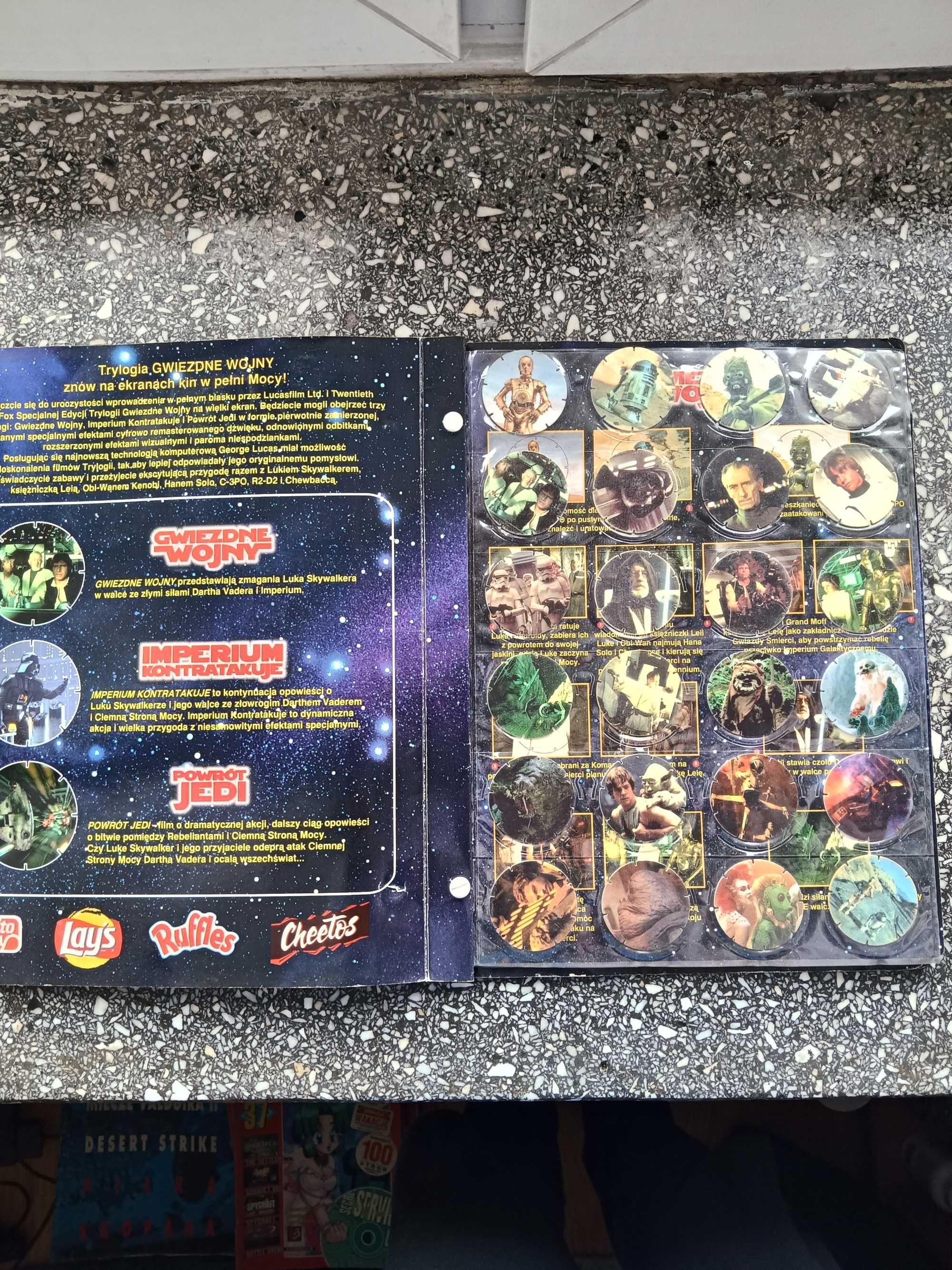 Star Wars tazo komplet