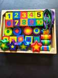 Melissa &doug klocki do nawlekania