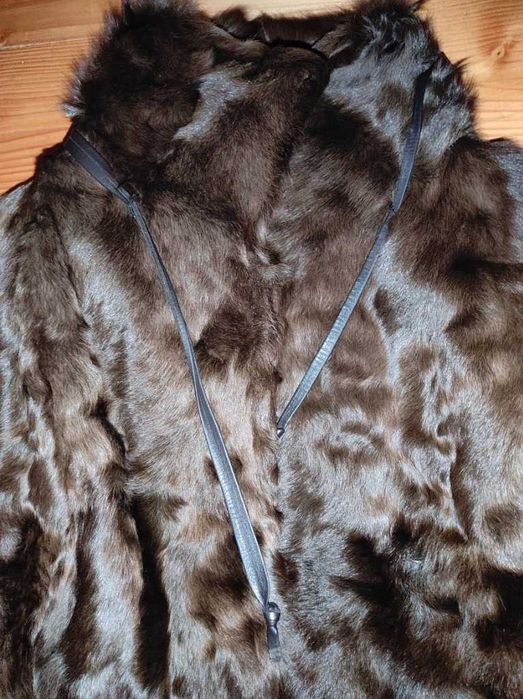 Futro z kozy leciutkie 40 vintage 42 44 46