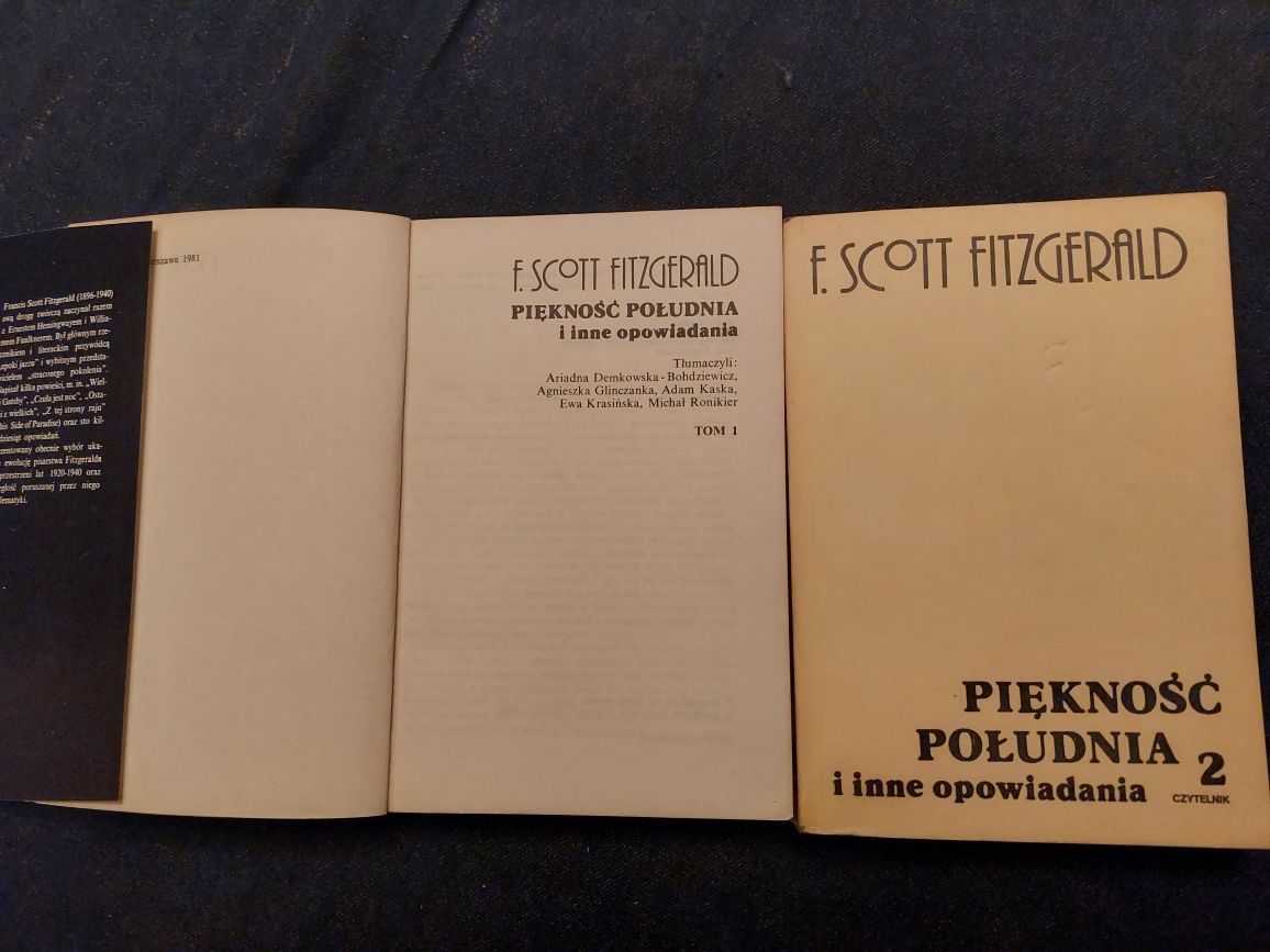 F.Scott Fitzgerald - Piękność Południa i inne opow. cz.1,2 Czytelnik81