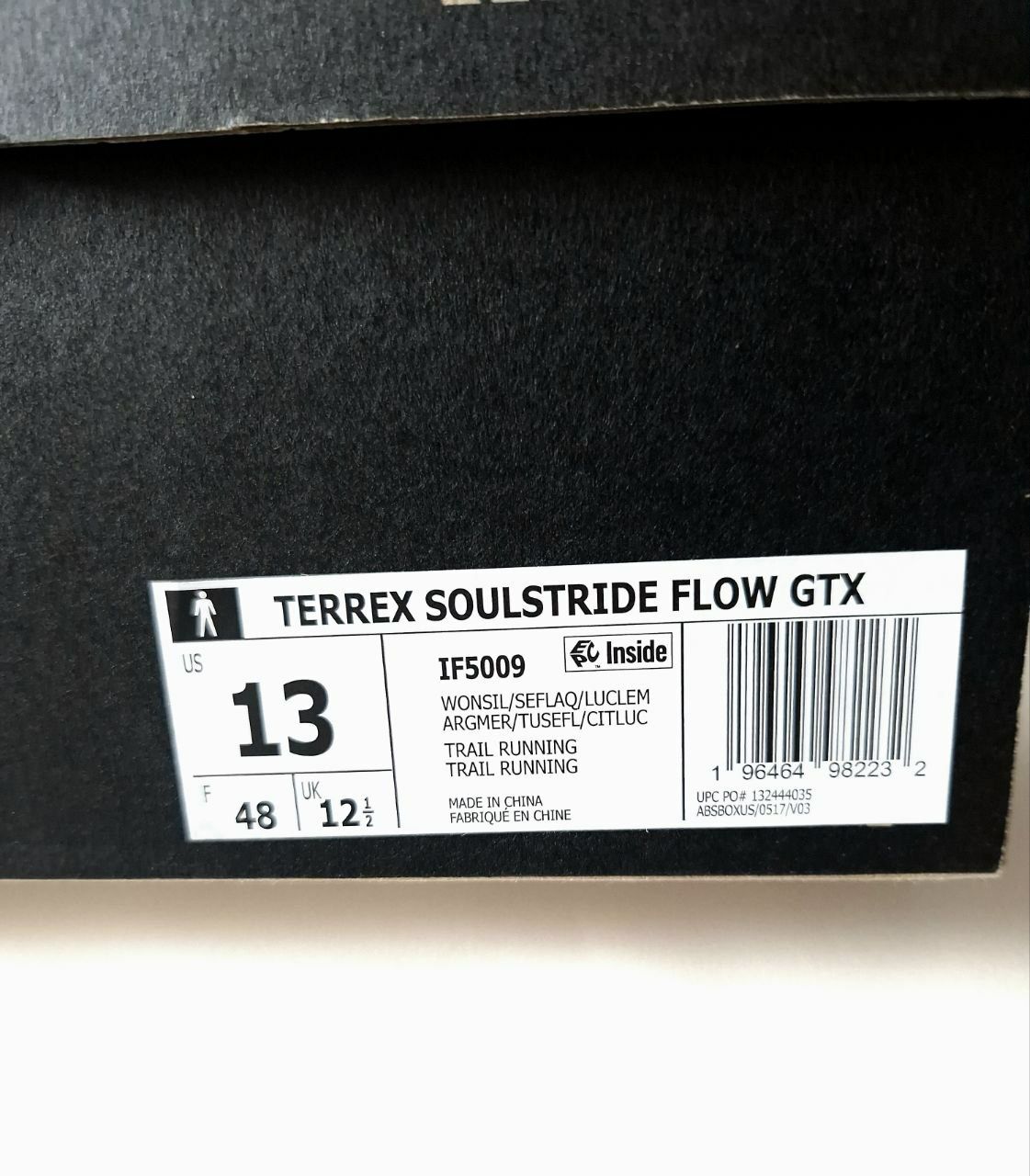 Кросівки Adidas Terrex Soulstride 48p 31см