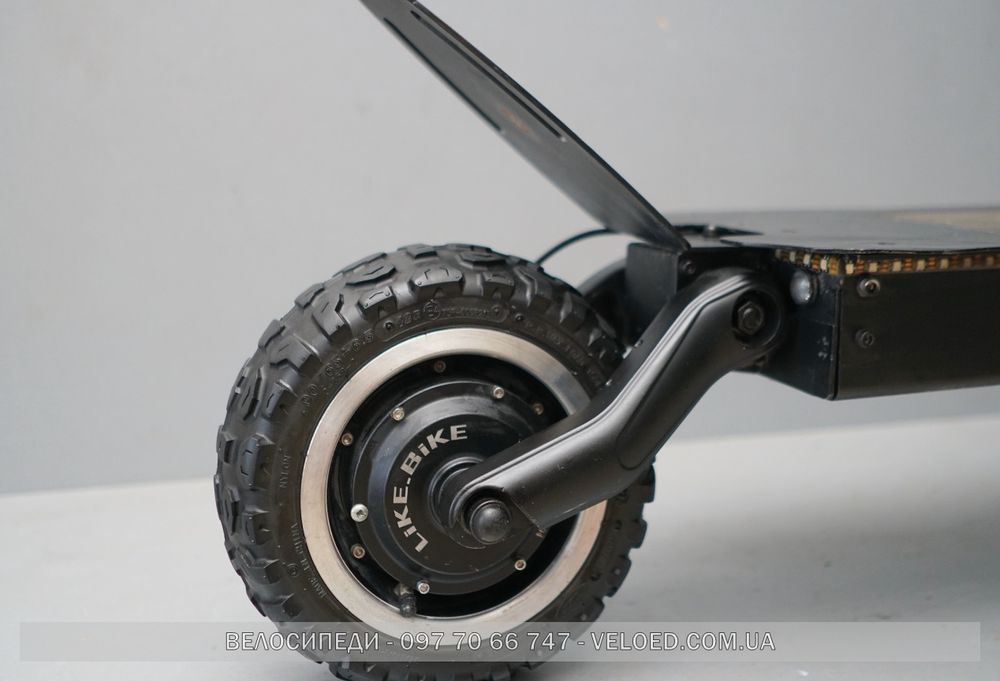 Супер самокат Like Bike Moto 11 колеса 3500watt. гідра Kugoo m4pro
