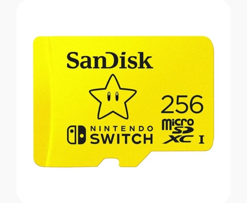 Cartão de memória Nintendo Switch 256gb