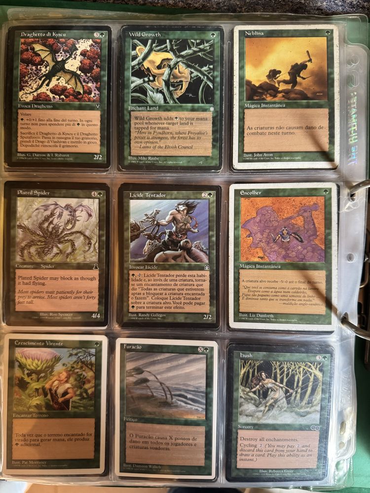 Cartas magic sempre usadas em peliculas