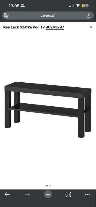 Szafka rtv ikea lack 90 cm