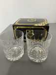 Vintage Edynburg krystalicznie szklanki do whisky