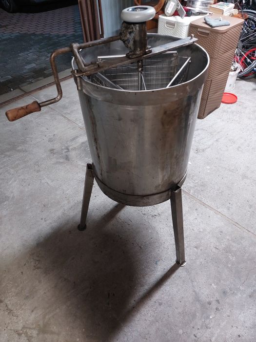 Miodziarka 3 Ramkowa,Miodara,WirówkaNierdzewka Plus Gratisy ze zdjęcia