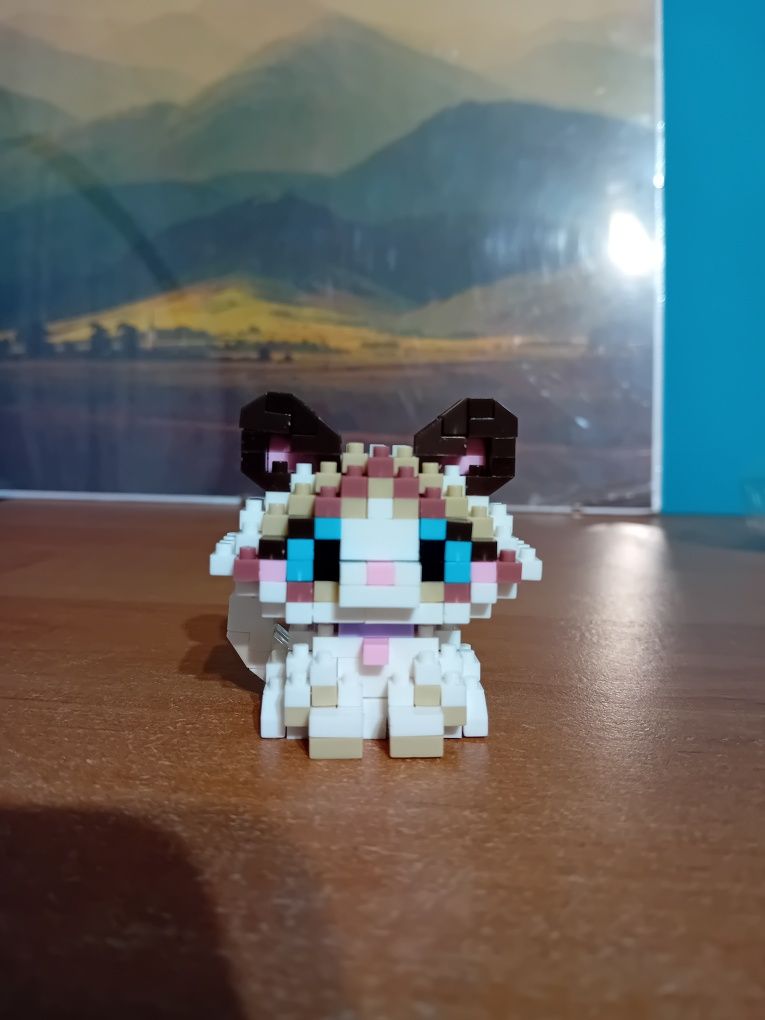 Klocki zestaw kotek mini