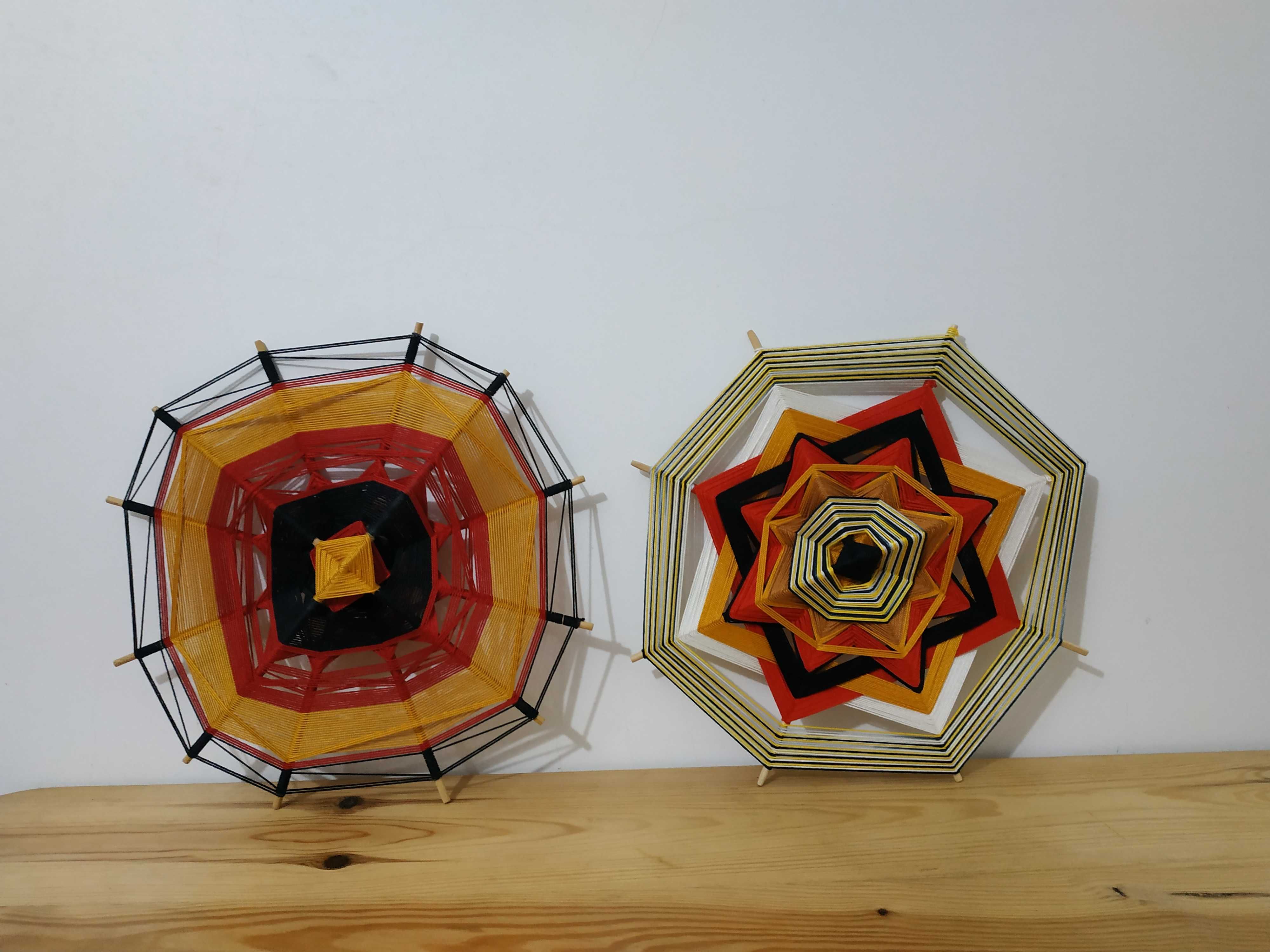 Mandalas olho de Deus 25cms