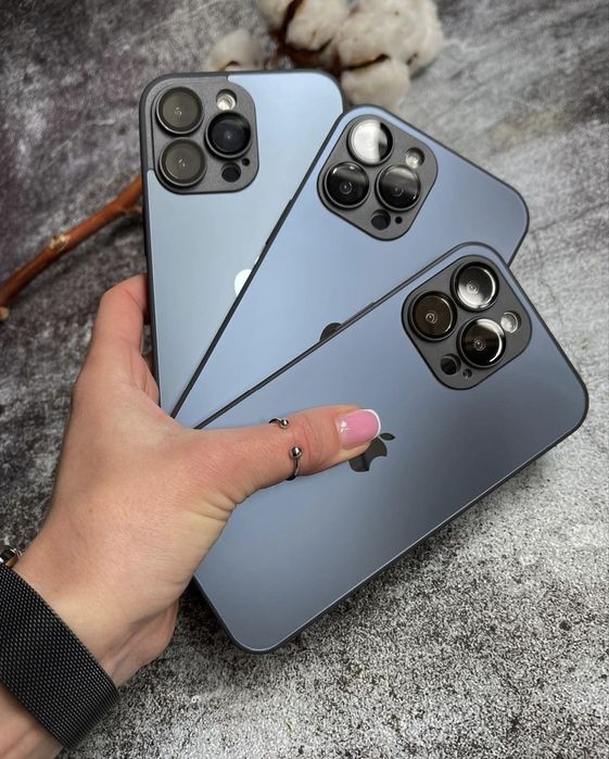 Чохол на iPhone 13 Про Макс та інші, чехол для айфон скляний арт. 12