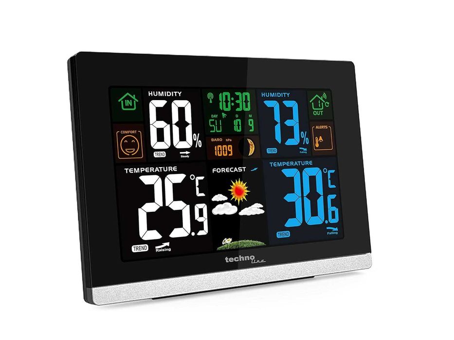 метеостанція Technoline WS 6462 температура вологість тиск радіогодинн