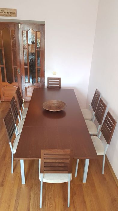 Стіл кухонний та 8 стільців Calligaris, Італія