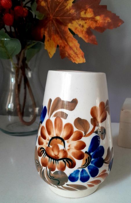 Wazon , solniczka ceramika fajans Bolesławiec Włocławek