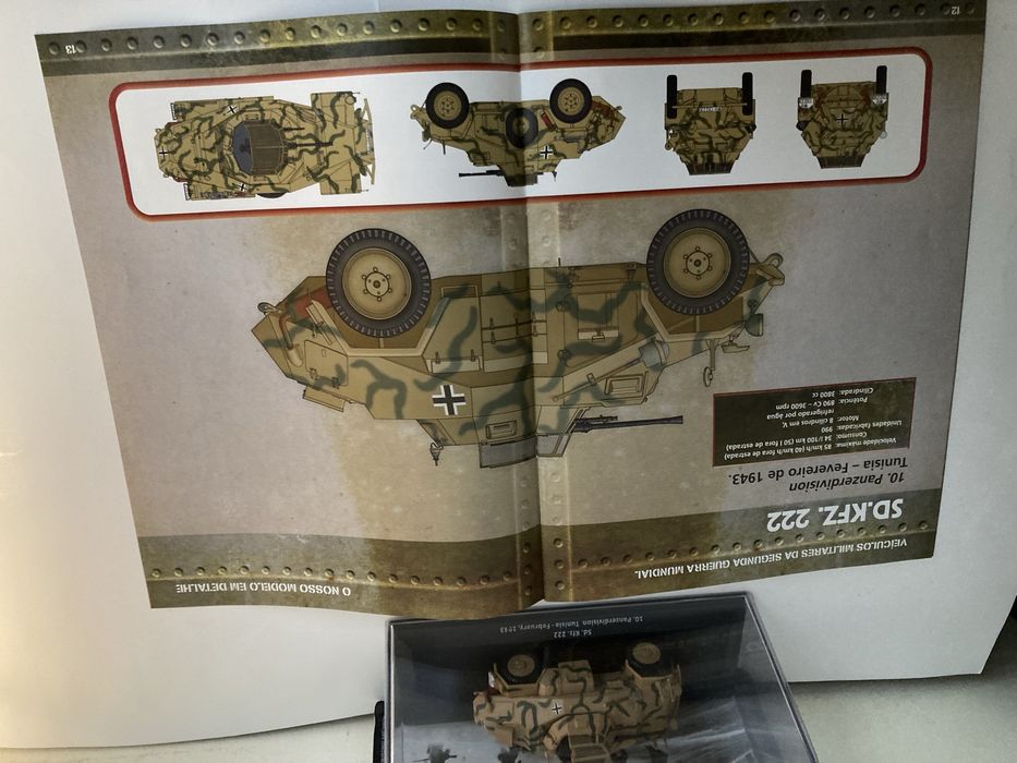 Veiculo Militar - SD. KFZ .222