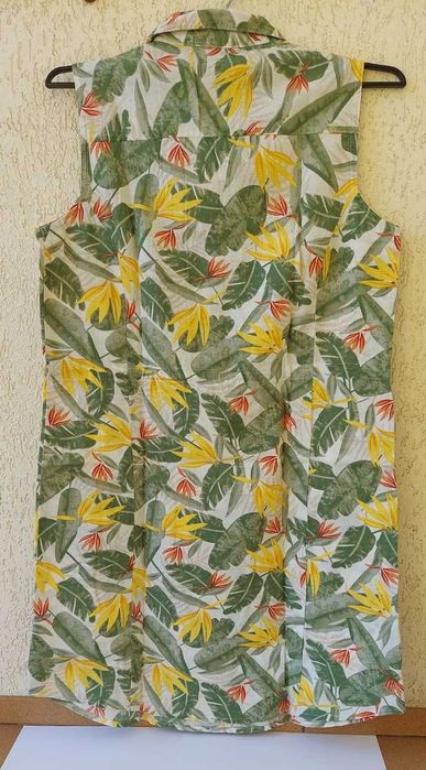 Платье летнее льняное Esmara, до колен, размер 40 (EUR/DE)