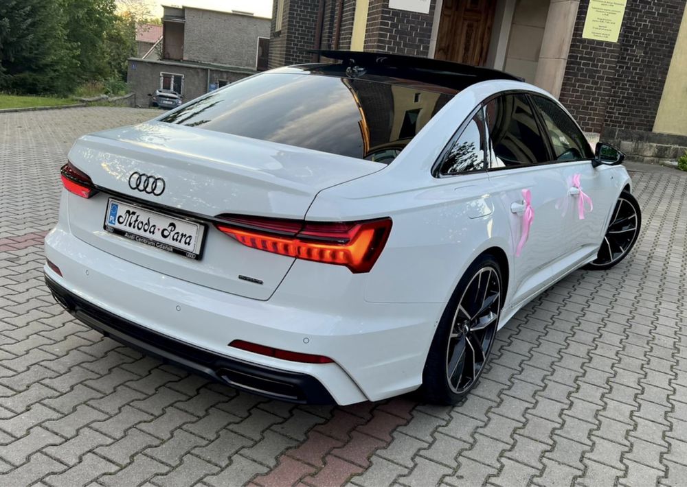 Samochód Auto do ślubu Wynajem Audi a6 c8