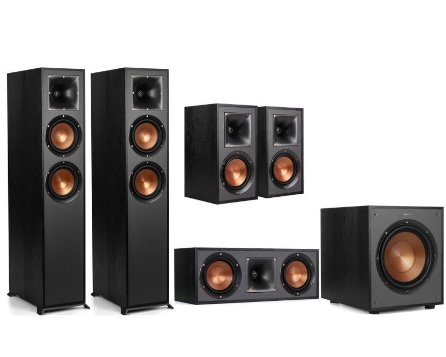 Zestaw Klipsch R-600F + R-50M + R-50C + R-101SW | sklep WROCŁAW