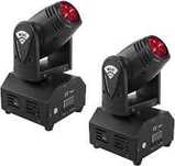 Ruchome Głowy Nowe Dwa Reflektory LED DMX RGB 4w1