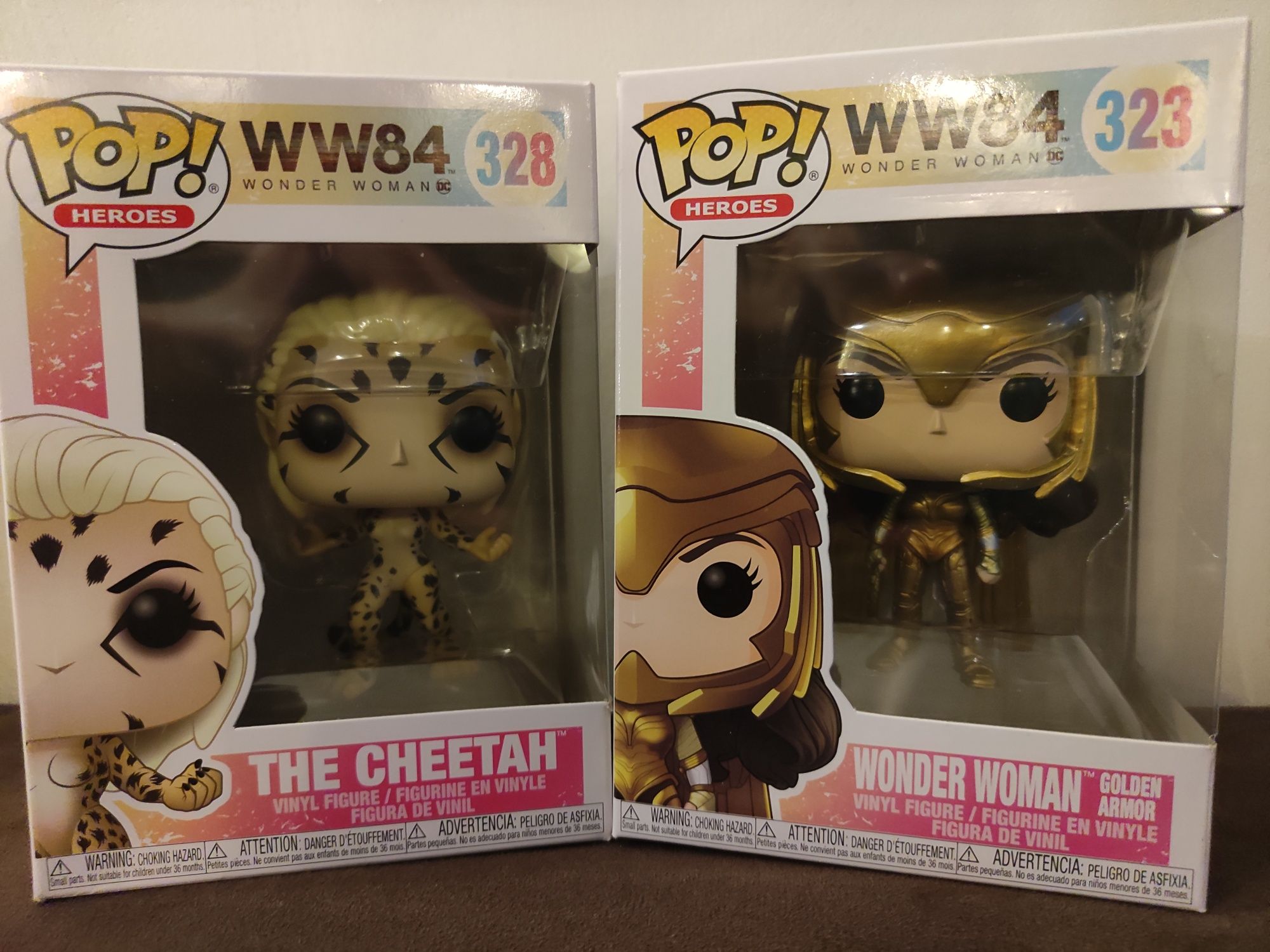 2 nowe figurki Funko Pop DC _ WW84 _ Wonder Woman & The Cheetah