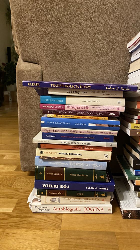 Kolekcja ksiazek - ezoteryka, duchowosc, medycyna