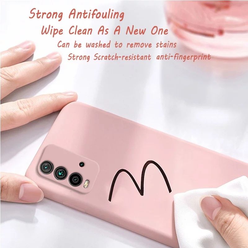 Capa Silky Soft Touch P/ Xiaomi Redmi 9T / Poco M3 / Redmi Note 10 5G