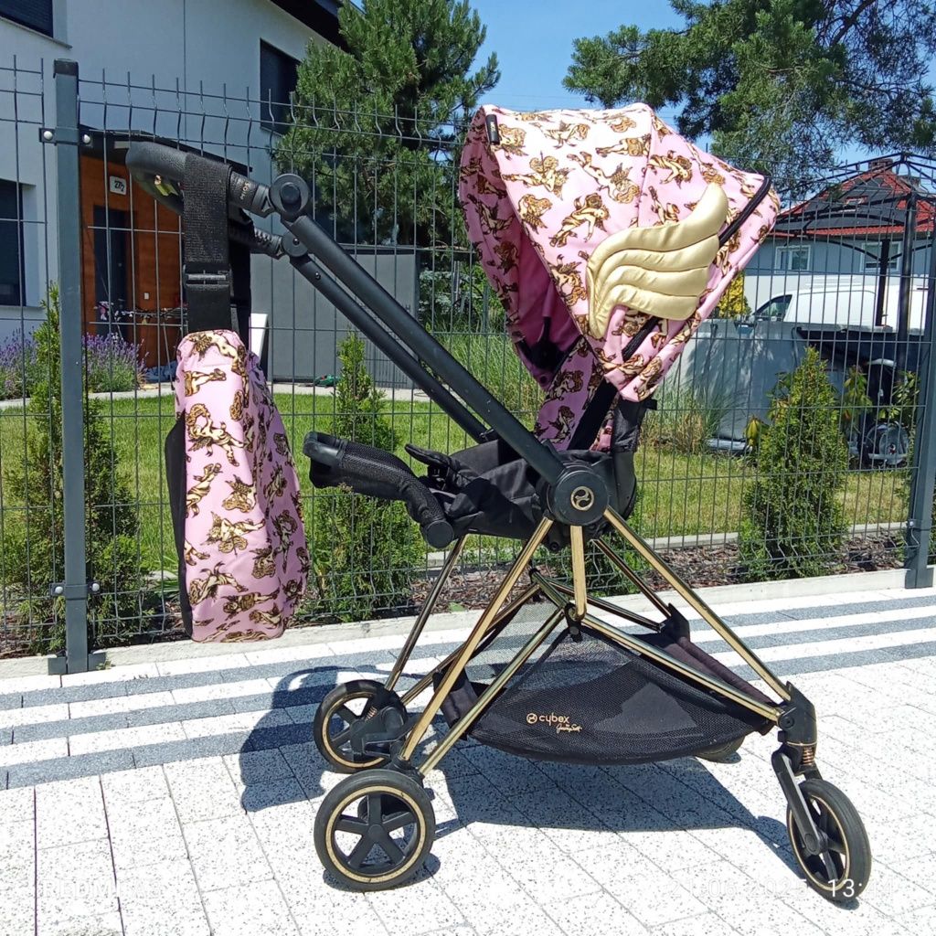 Wózek Cybex Mios Pink wings 3w1