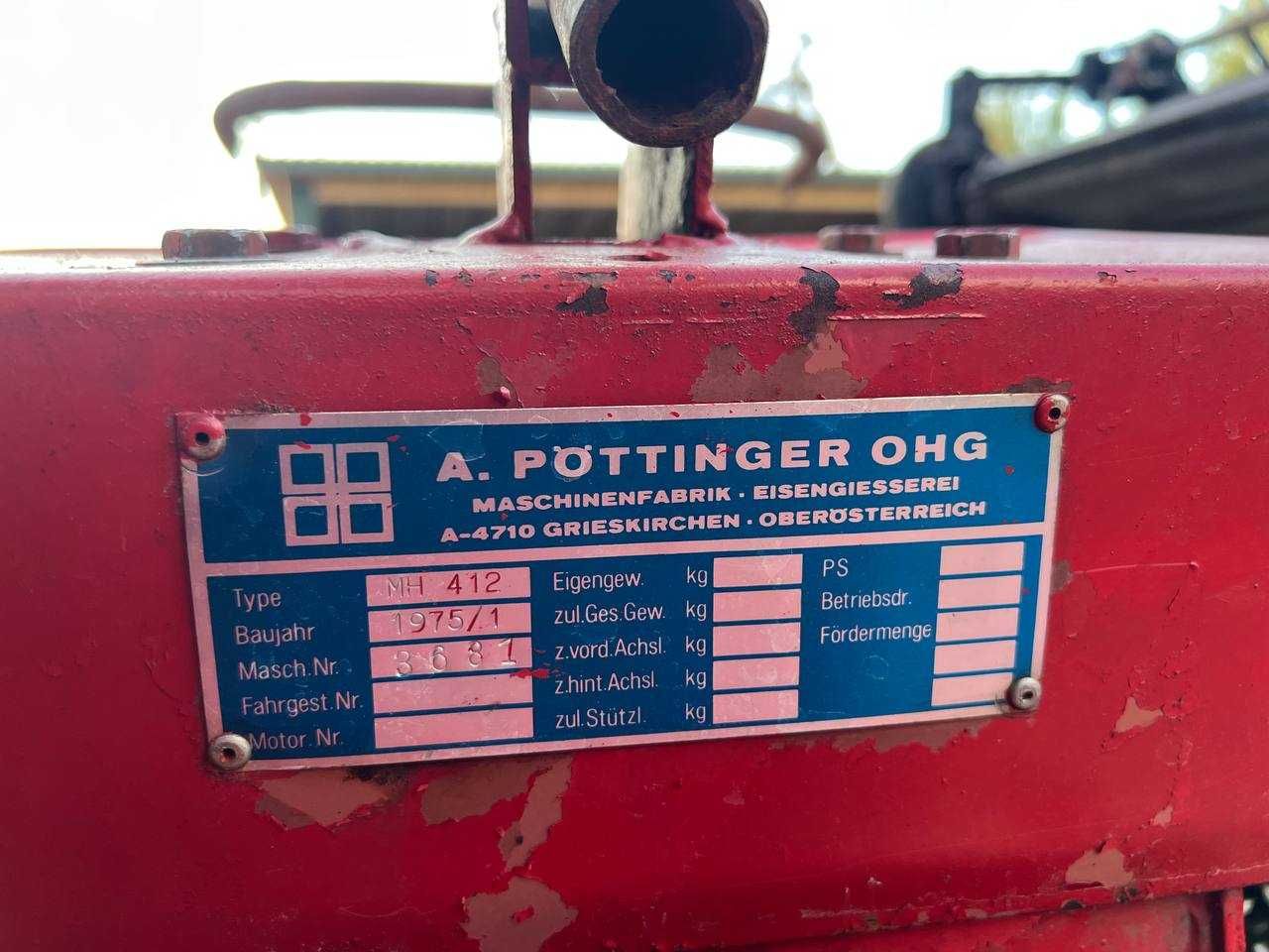 Січкарня Pottinger / Подрібнювач кукурудзи