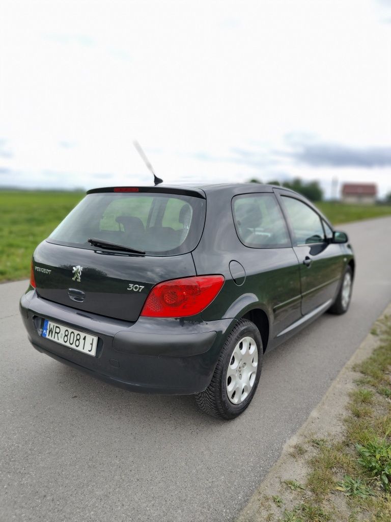 Peugeot 307. Benzyna1,6. Klimatyzacja