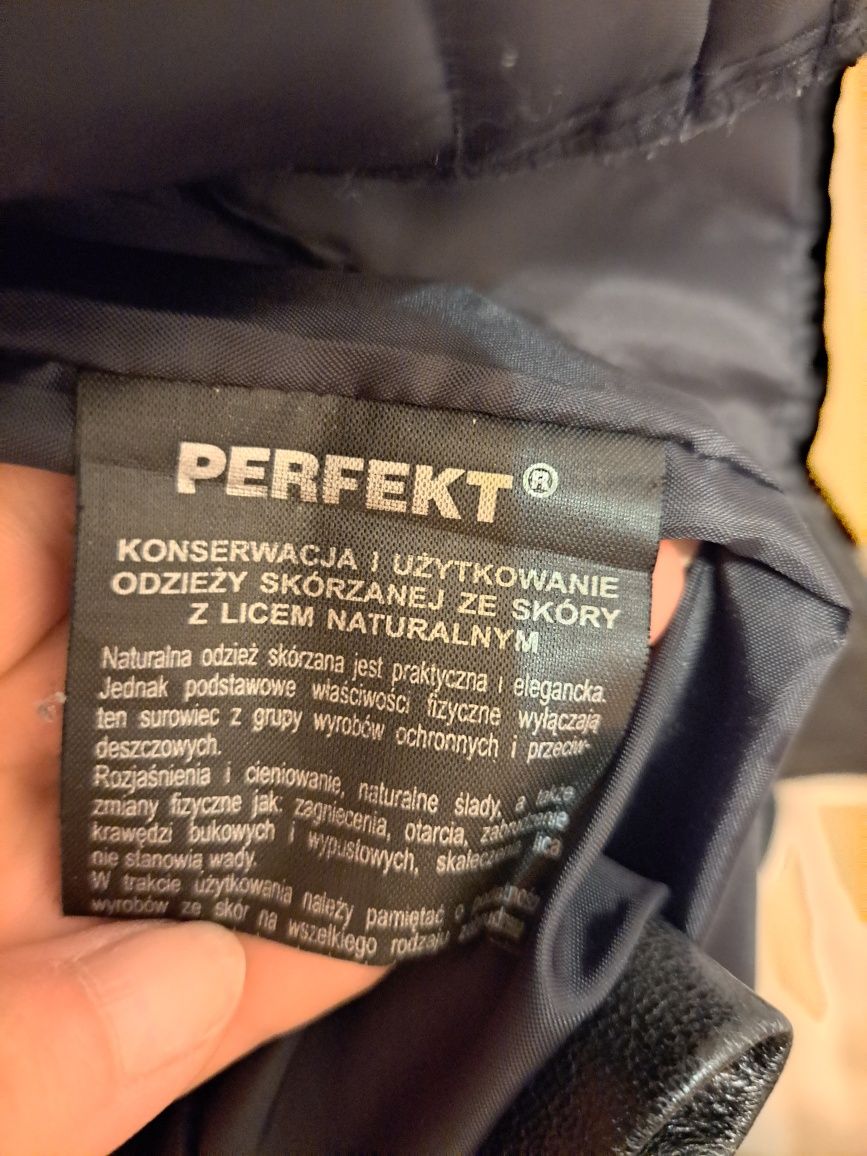 Kurtka skórzana Perfekt rozm.  38/40