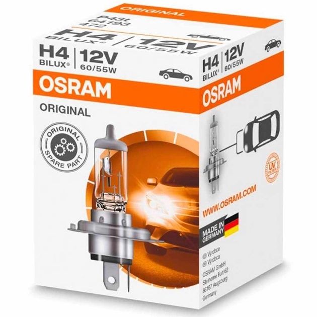 Галогенна лампа H4 Osram Original Line 12V 60/55W