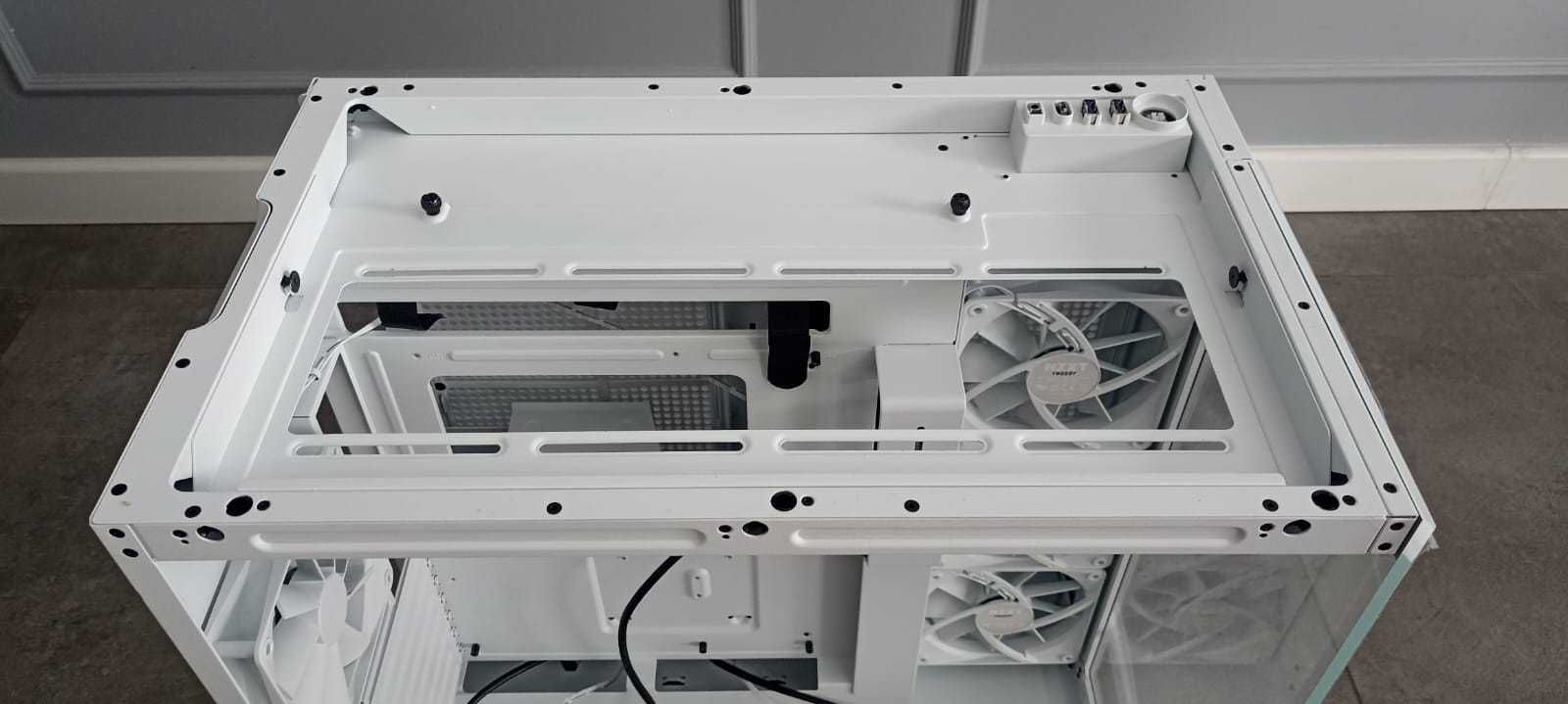 Obudowa Midi Tower NZXT H9 Flow biała niekompletna