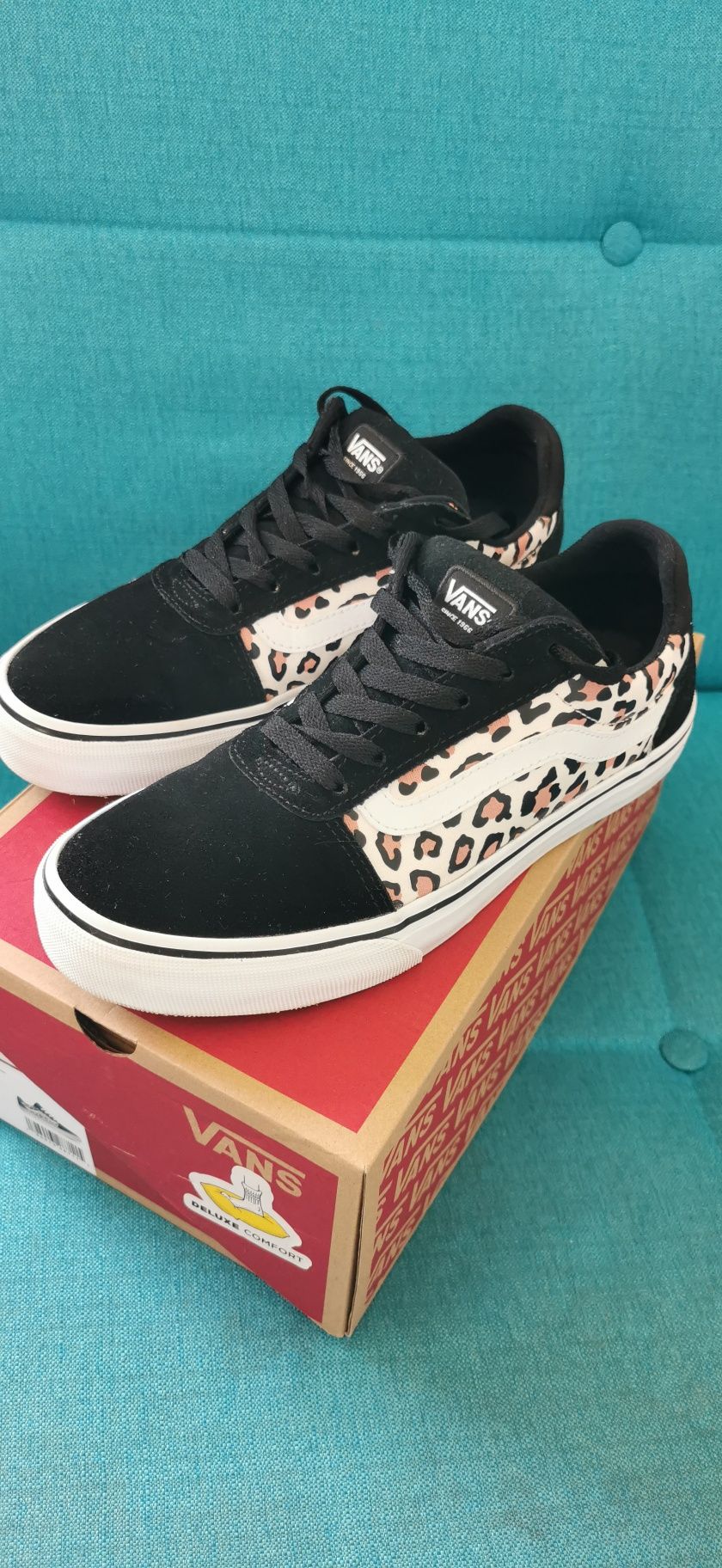 Vans Ward Deluxe Leopard 38.5 / 24.5cm NOWE