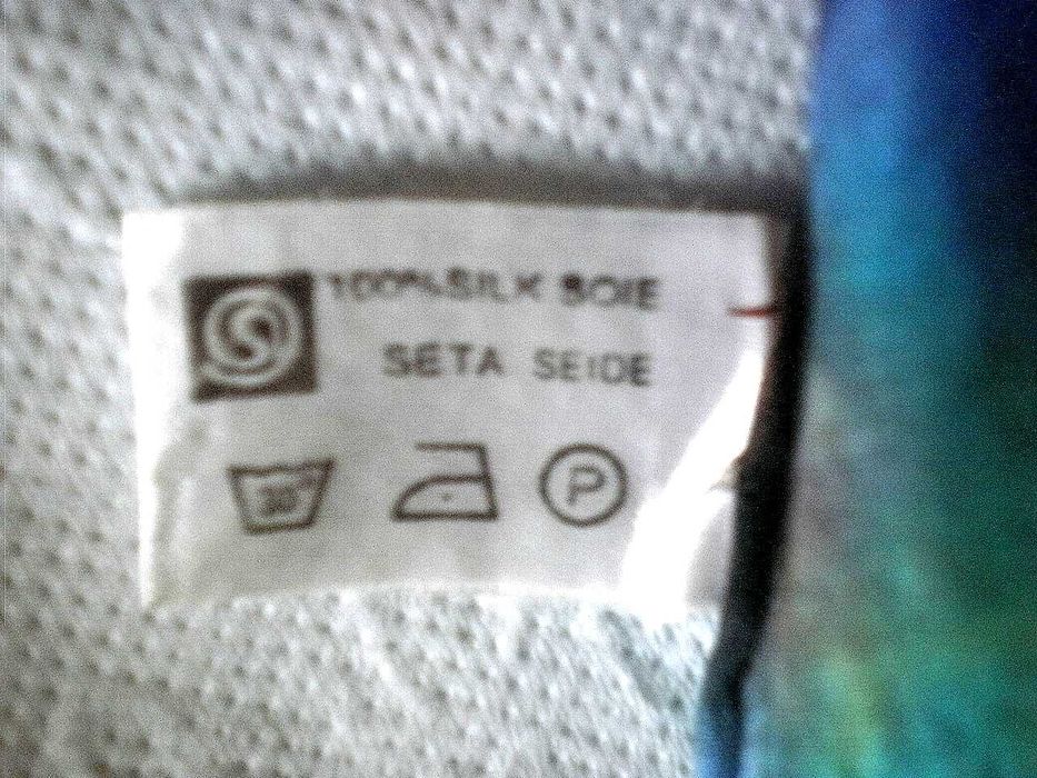 Szalik z jedwabiu wielokolorowy Meep