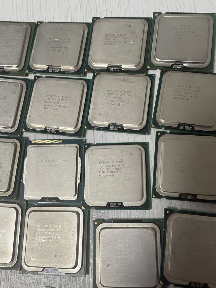 Процесор Intel core,celeron,pentium