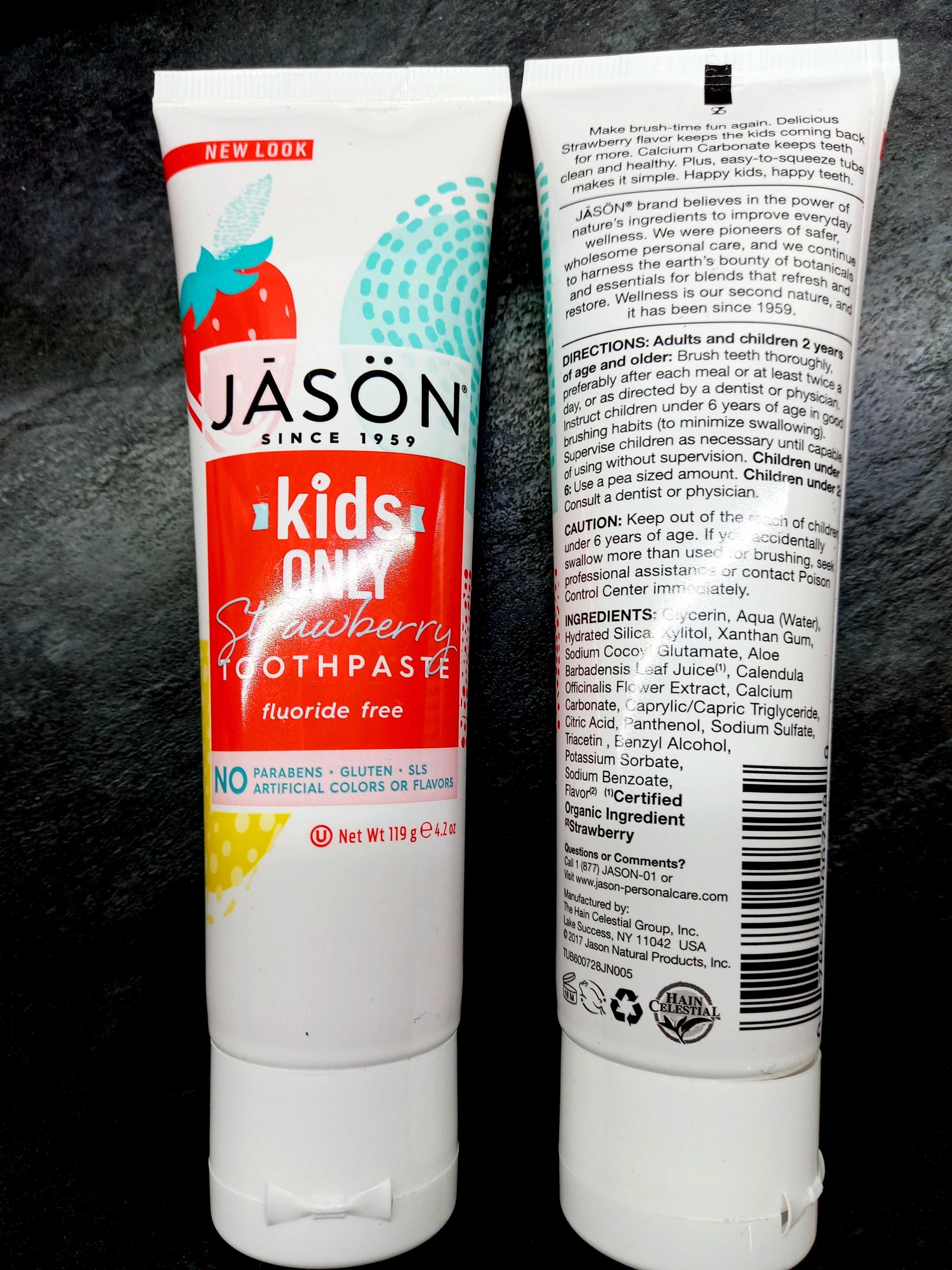 Jason Natural, Kids Only Toothpaste (119г), зубная паста для детей